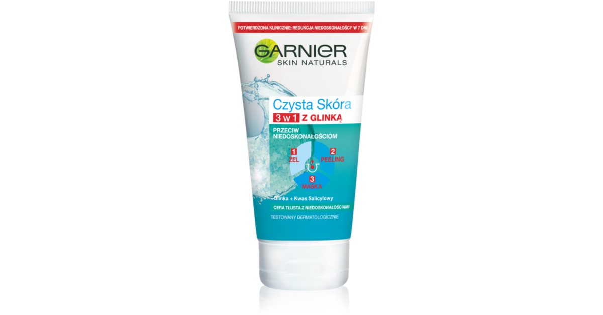 Garnier Pure Reinigungspeeling 3 in 1 150 ml