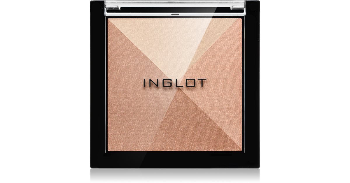 Inglot Multicolour System Highlighting & Bronzing Powder Aufhellende und Bronzing-Palette Farbton 12 8.8 g
