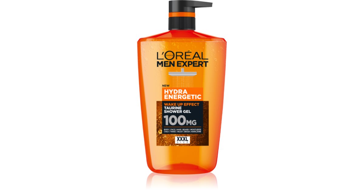 L’Oréal Paris Men Expert Hydra Energetic energiespendendes Duschgel 1000 ml