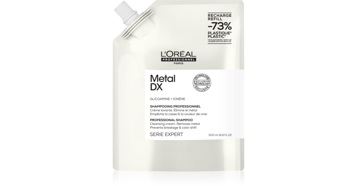 L’Oréal Professionnel Serie Expert Metal DX das Reinigungsshampoo nach dem Färben 500 ml