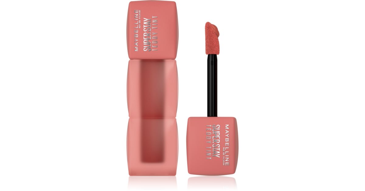 Maybelline New York   Superstay Teddy Tint Dolgoobstojna Šminka Z Mat Učinkom Odtenek Skinny Dip 5 Ml Rozmiar 15