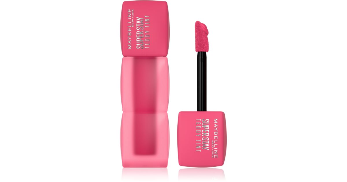 Maybelline New York   Superstay Teddy Tint Dolgoobstojna Šminka Z Mat Učinkom Odtenek Pinky Promise 5 Ml Rozmiar 45