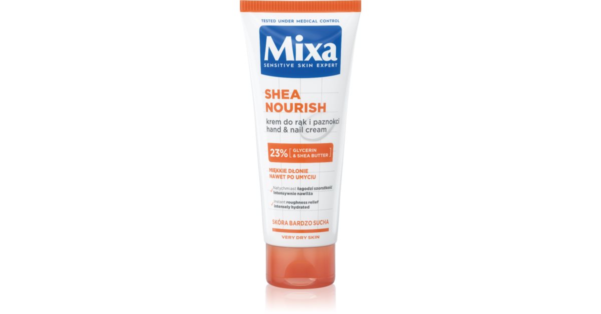 Mixa Shea Nourish Handcreme für extra trockene Haut 100 ml