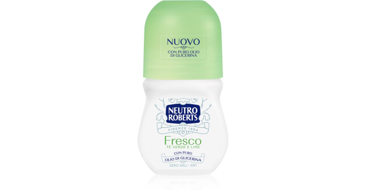 Neutro Roberts Tè Verde e Lime Deoroller mit 48-Stunden Wirkung 50 ml