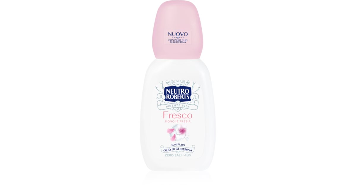 Neutro Roberts Monoi e Fresia deo mit zerstäuber mit 48-Stunden Wirkung 75 ml