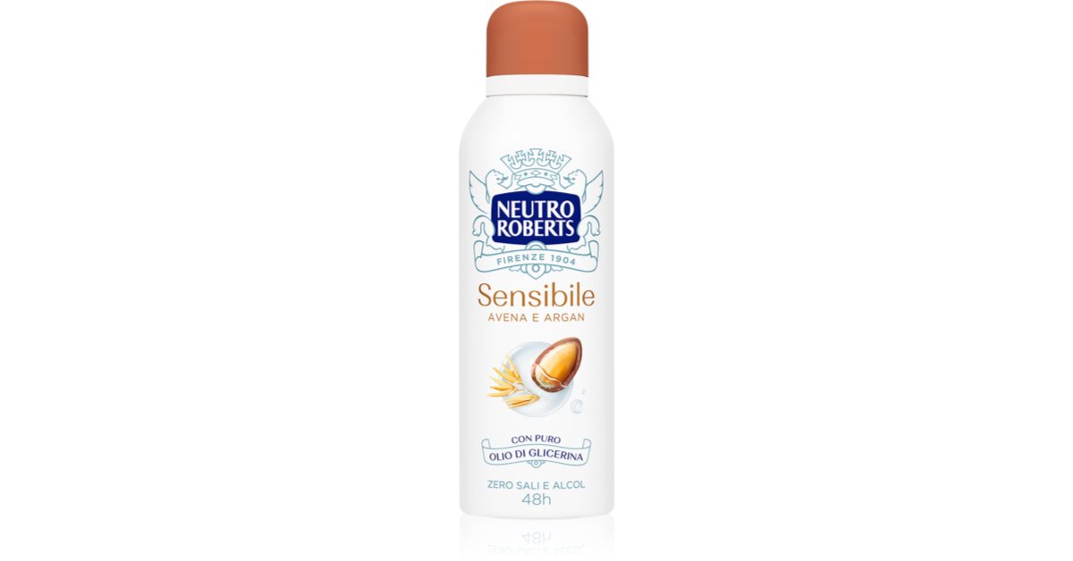 Neutro Roberts Avena e Argan Deodorant Spray mit 48-Stunden Wirkung 50 ml