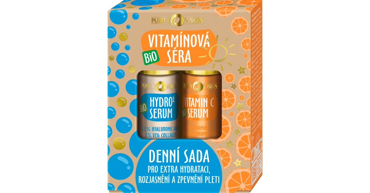 Purity Vision BIO Vitamin serums Geschenkset tagsüber