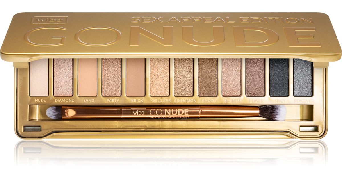 Wibo Go Nude Sex Appeal Lidschattenpalette