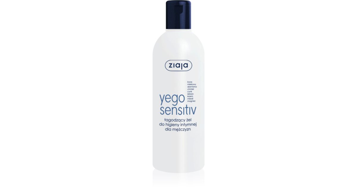 Ziaja Yego Sensitiv Gel für die intime Hygiene für Herren 300 ml