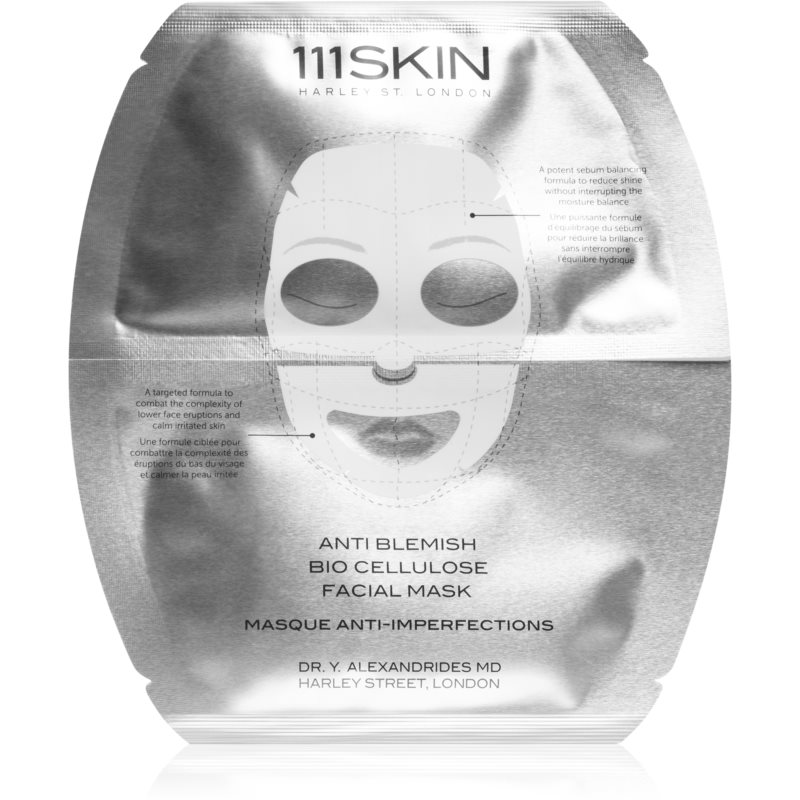 111SKIN Anti Blemish plátýnková maska proti akné 25 ml