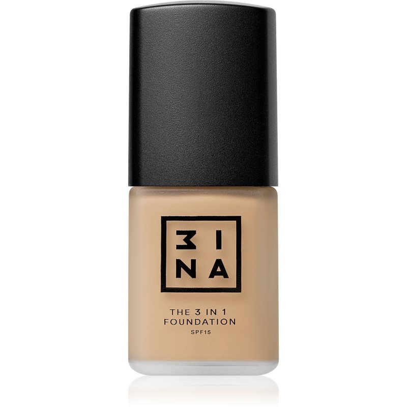 3INA The 3 In 1 Foundation Long-Lasting Foundation SPF 15 Shade 204 30 Ml