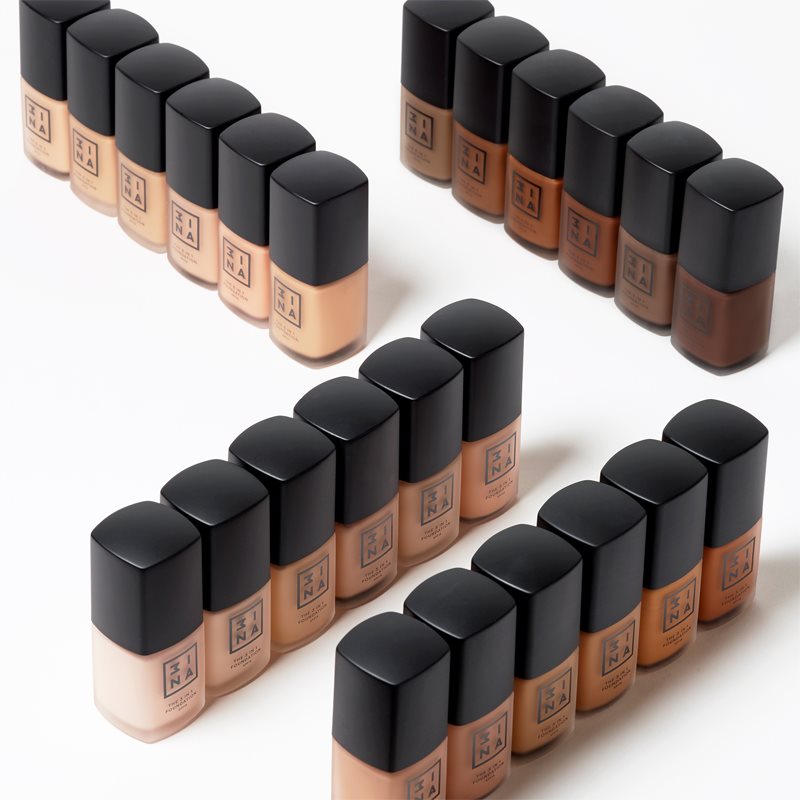 3INA The 3 In 1 Foundation Long-Lasting Foundation SPF 15 Shade 204 30 Ml
