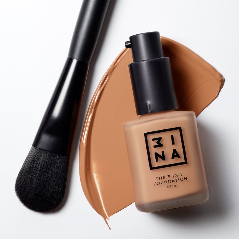 3INA The 3 In 1 Foundation Long-Lasting Foundation SPF 15 Shade 214 30 Ml