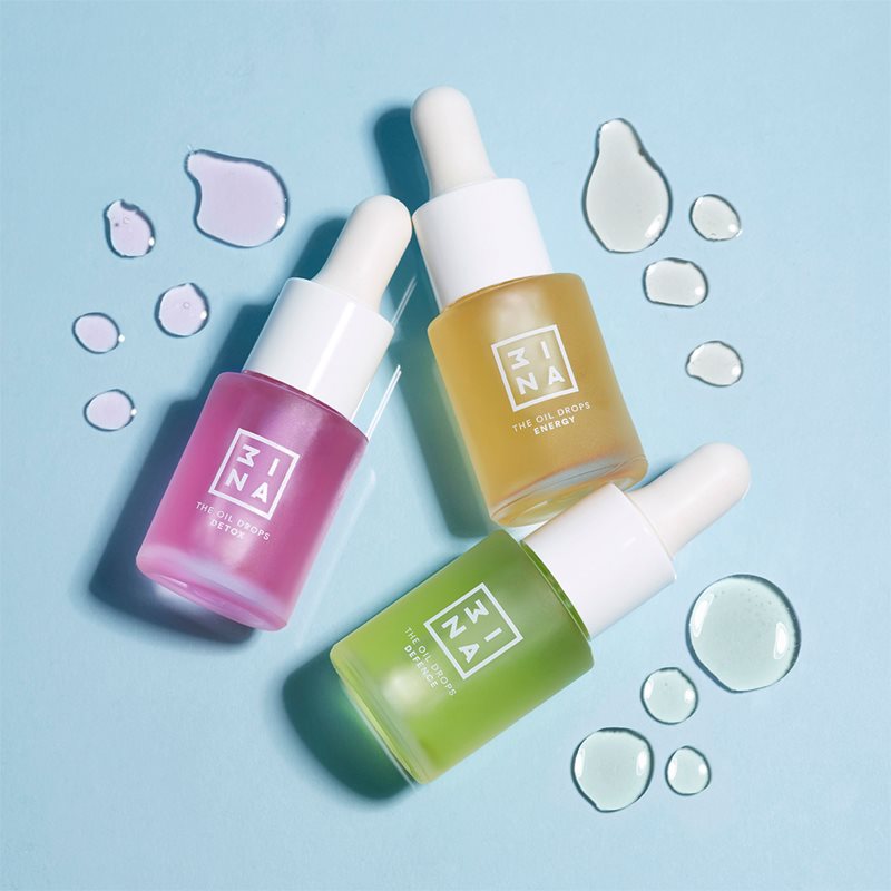 3INA Skincare The Oil Drops Energising Serum For The Face Energy 15 Ml