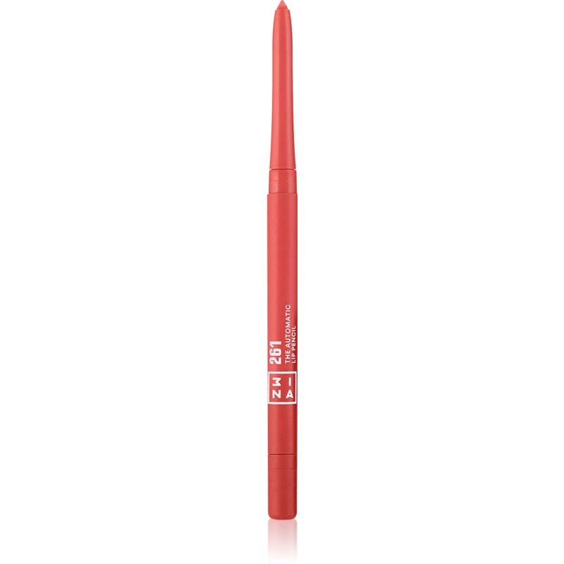 3INA The Automatic Lip Pencil szájkontúrceruza árnyalat 261 - Dark nude 0,26 g