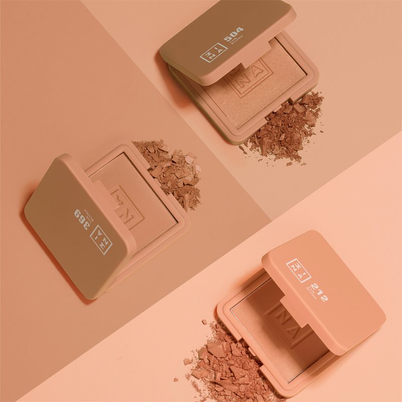 3INA The Blush компактні рум'яна відтінок 212 Coral 7,5 гр