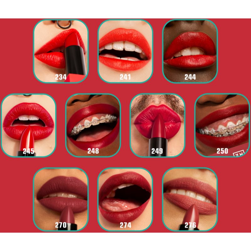 3INA The Lipstick Lipstick Shade 234 Fresh Strawberry Red 4,5 G