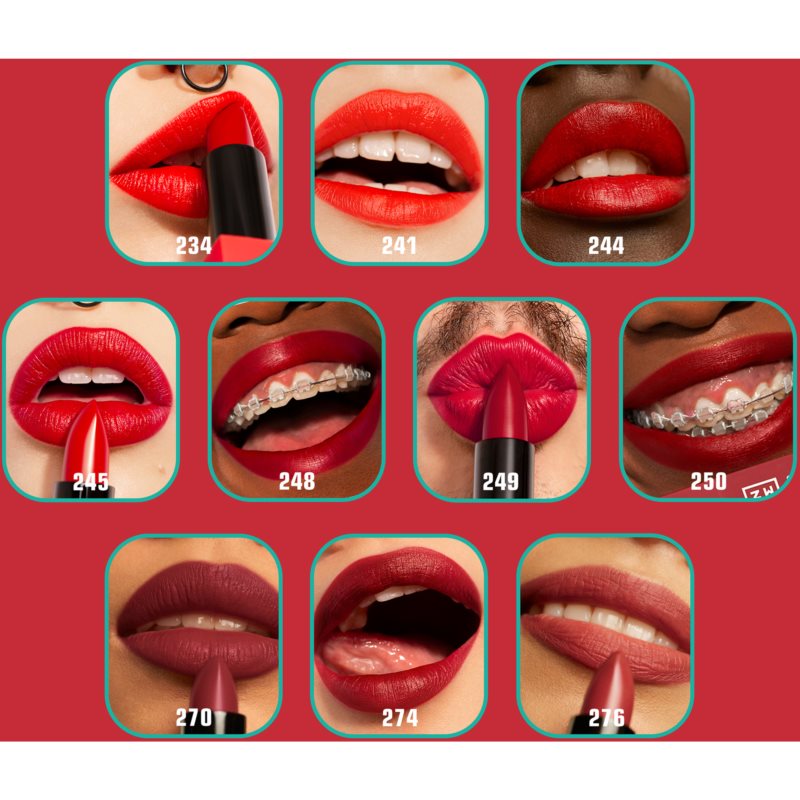 3INA The Lipstick помада відтінок 249 - Vivid Red 4,5 гр
