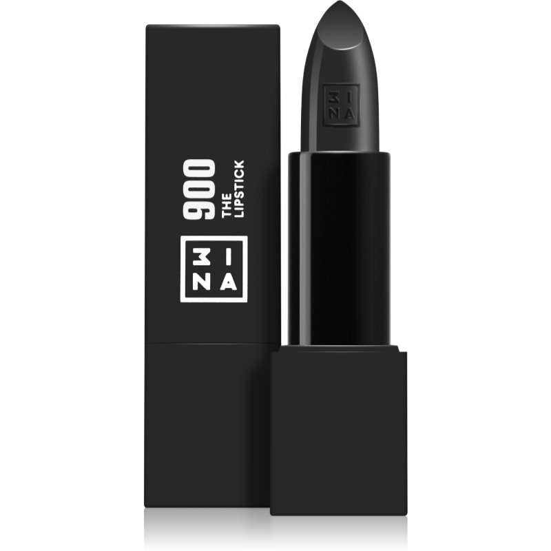 3INA The Lipstick rúzs árnyalat 900 - Black 4,5 g