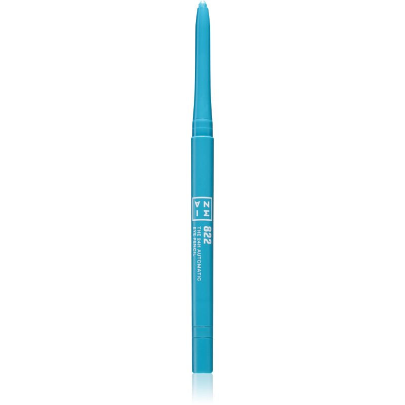 3INA The 24H Automatic Eye Pencil dolgoobstojni svinčnik za oči odtenek 822 - Turquoise 0,28 g