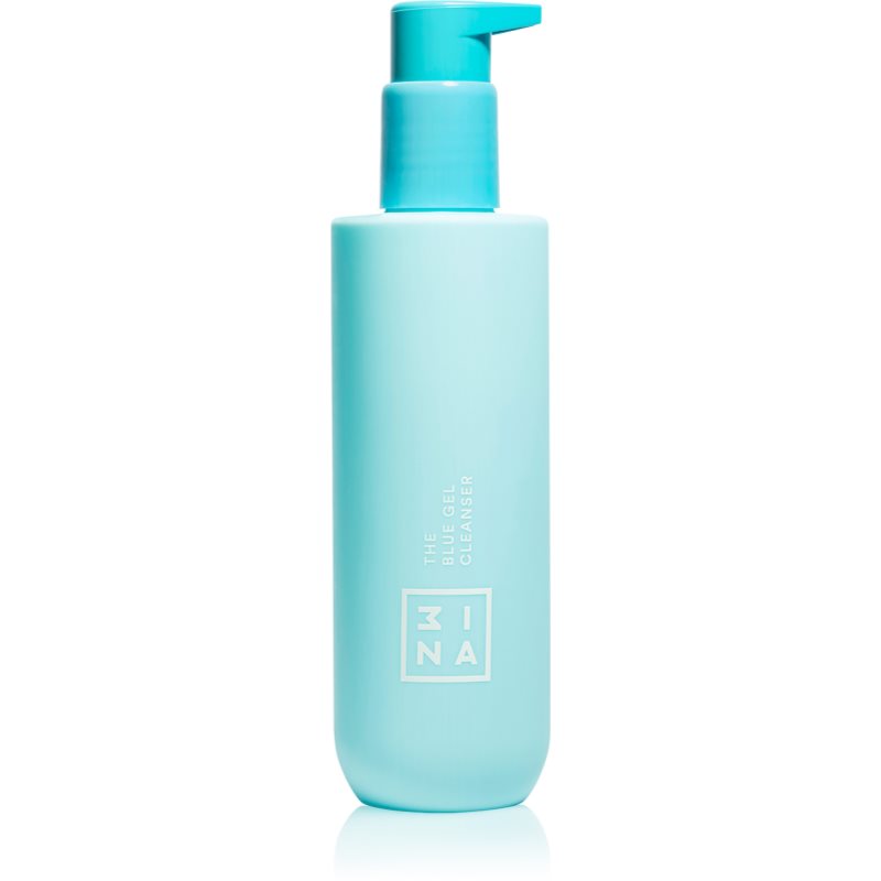 3INA Skincare The Blue Gel Cleanser tisztító gél az arcra 200 ml