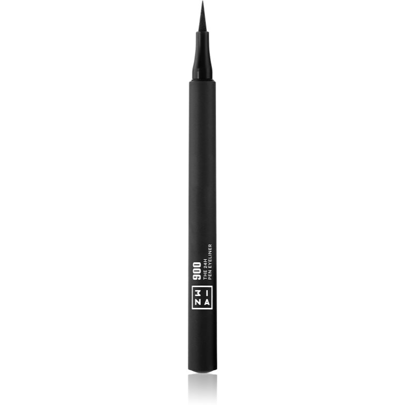3INA The 24H Pen Eyeliner hosszantartó szemceruza árnyalat 900 Black 1,2 ml