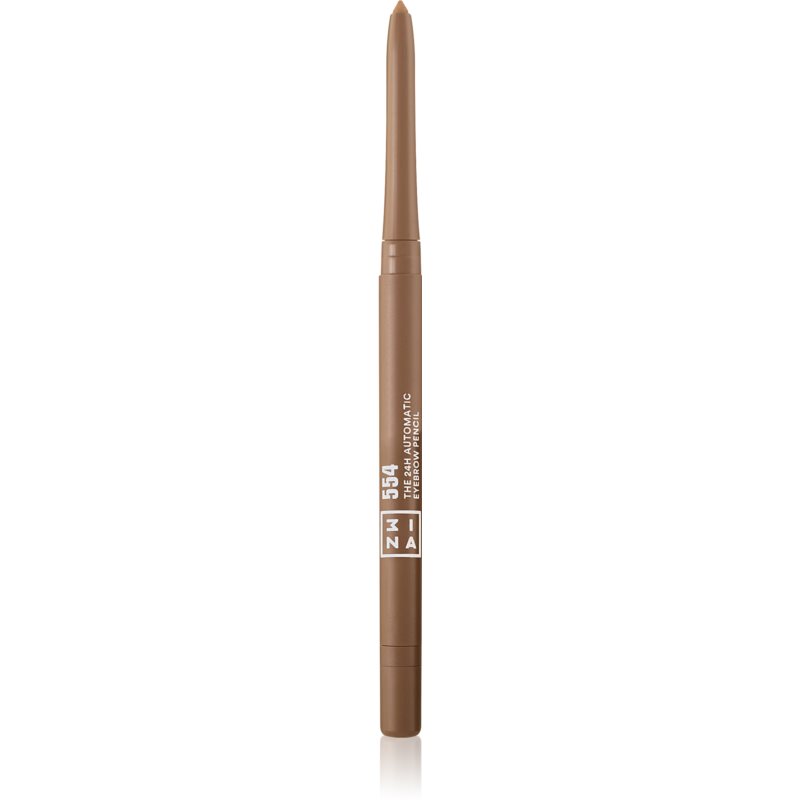 3INA The 24H Automatic Eyebrow Pencil szemöldök ceruza vízálló árnyalat 554 Caramel 0,28 g