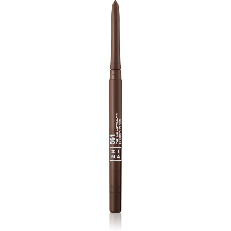 3INA The 24H Automatic Eyebrow Pencil olovka za obrve vodootporna nijansa 561 Warm brown 0,28 g