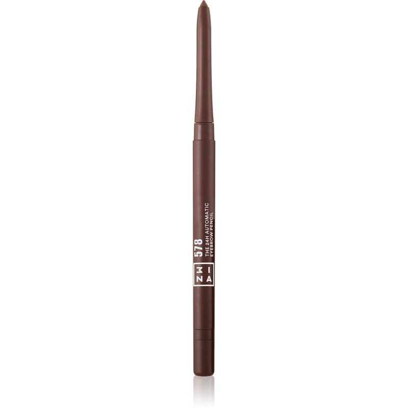 3INA The 24H Automatic Eyebrow Pencil szemöldök ceruza vízálló árnyalat 578 Chocolate 0,28 g