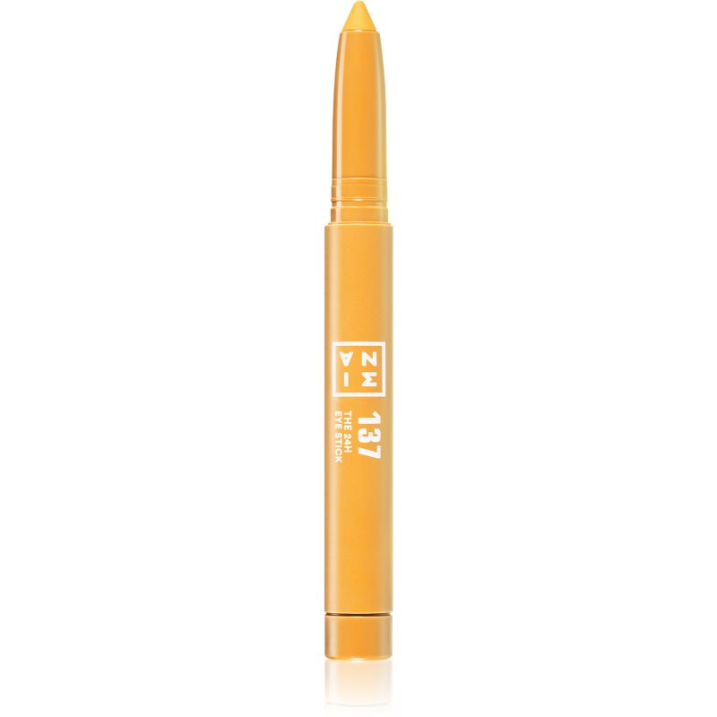 3INA The 24H Eye Stick hosszantartó szemhéjfesték ceruza kiszerelésben árnyalat 137 - Yellow 1,4 g