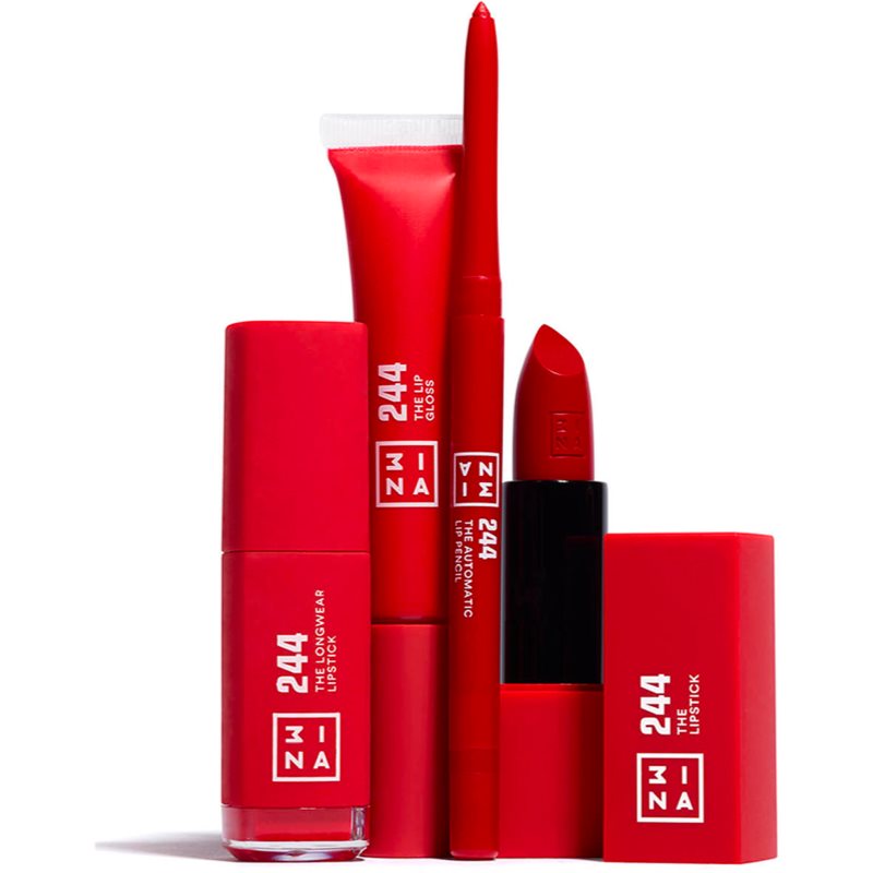 3INA The Lip Gloss блиск для губ відтінок 244 - Red 8 мл
