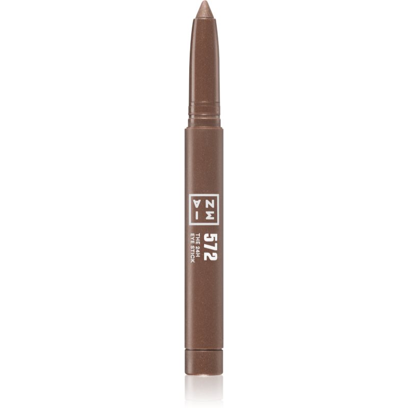 3INA The 24H Eye Stick long-lasting eyeshadow pencil shade 572 - Cool brown 1,4 g
