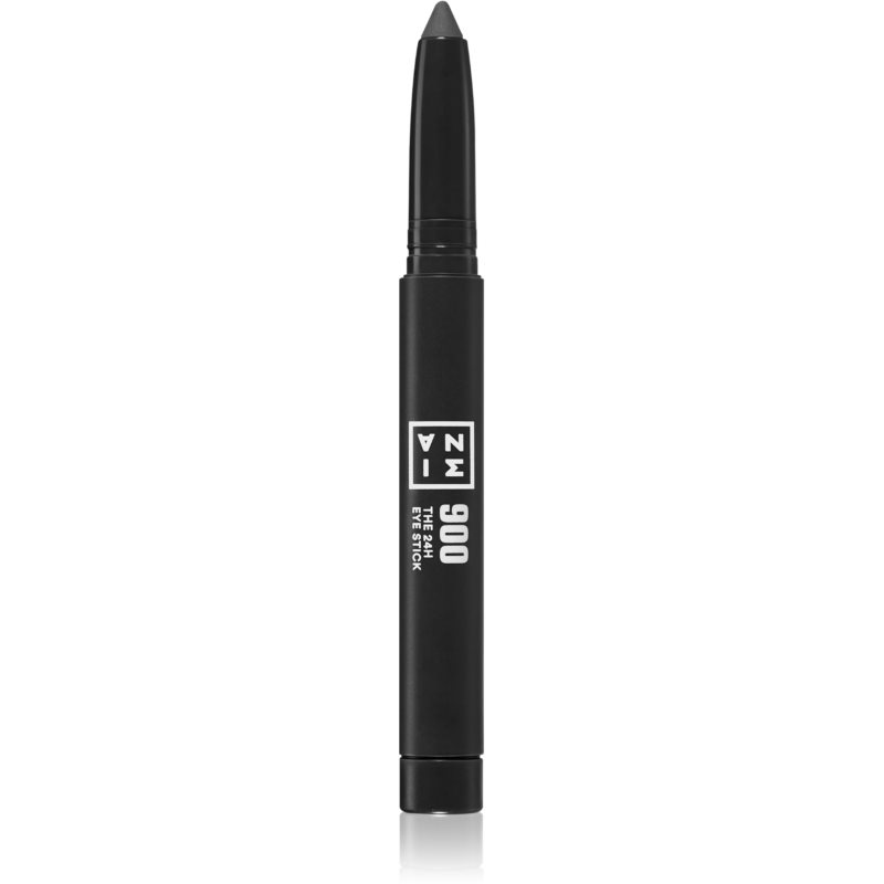 3INA The 24H Eye Stick стійкі тіні-олівець для повік відтінок 900 - Black 1,4 гр