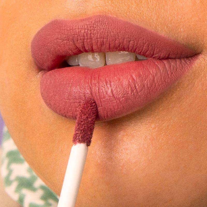 3INA The Longwear Lipstick Long-lasting Liquid Lipstick Shade 254 - Dark Pink Nude 6 Ml