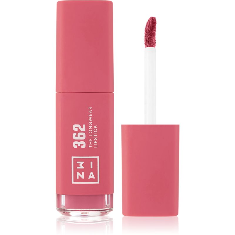 3INA The Longwear Lipstick hosszantartó folyékony rúzs árnyalat 362 - Pink 6 ml