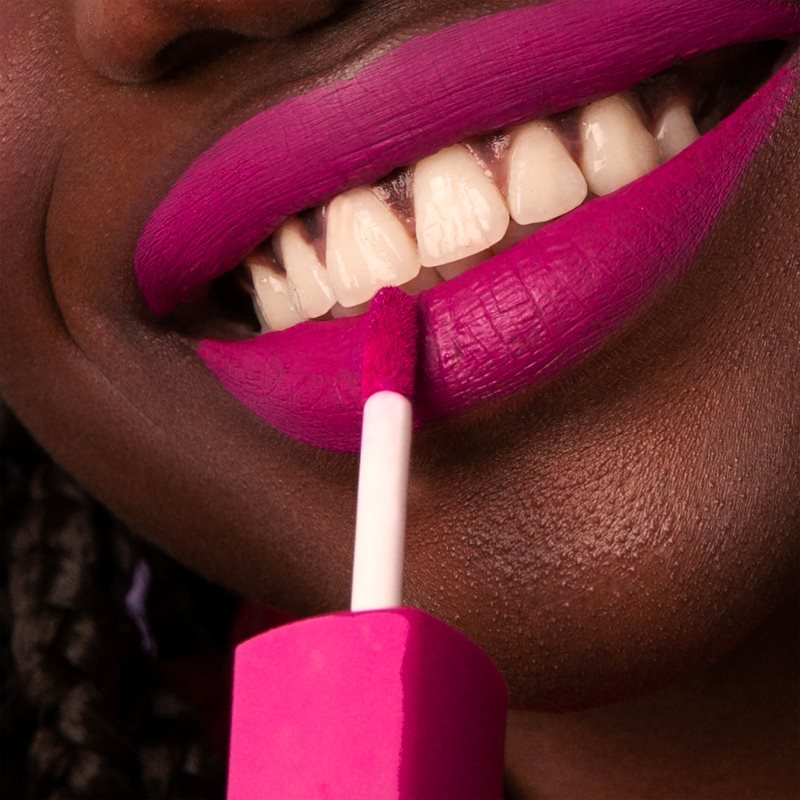 3INA The Longwear Lipstick Rouge à Lèvres Liquide Longue Tenue Teinte 386 - Bright Berry Pink 6 Ml