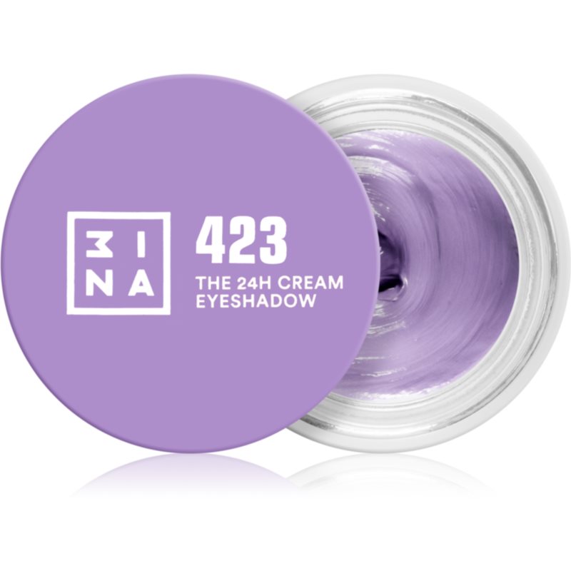 E-shop 3INA The 24H Cream Eyeshadow krémové oční stíny odstín 423 Lilac 3 ml
