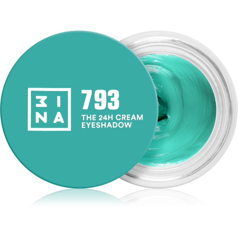 

3INA The 24H Cream Eyeshadow кремові тіні для повік відтінок 793 Turquoise