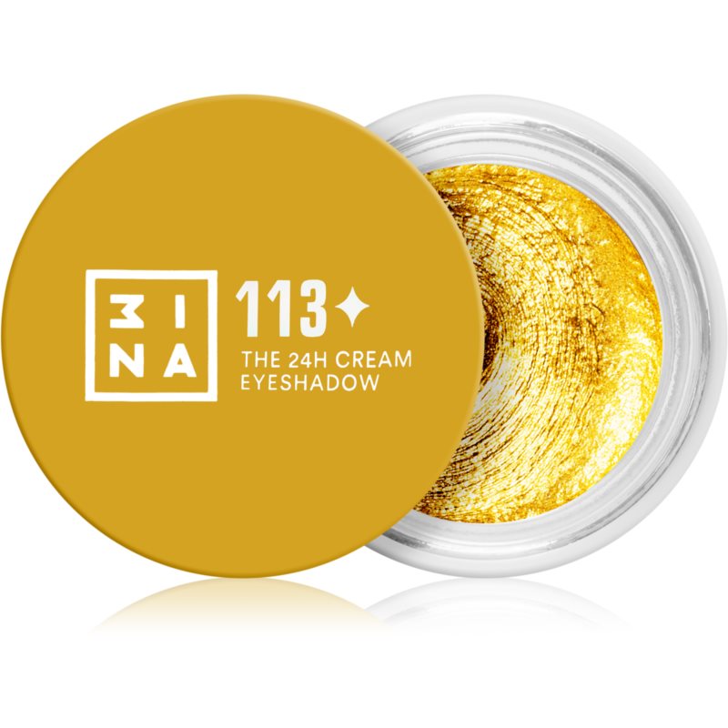 3INA The 24H Cream Eyeshadow кремові тіні для повік відтінок 113 Gold 3 мл