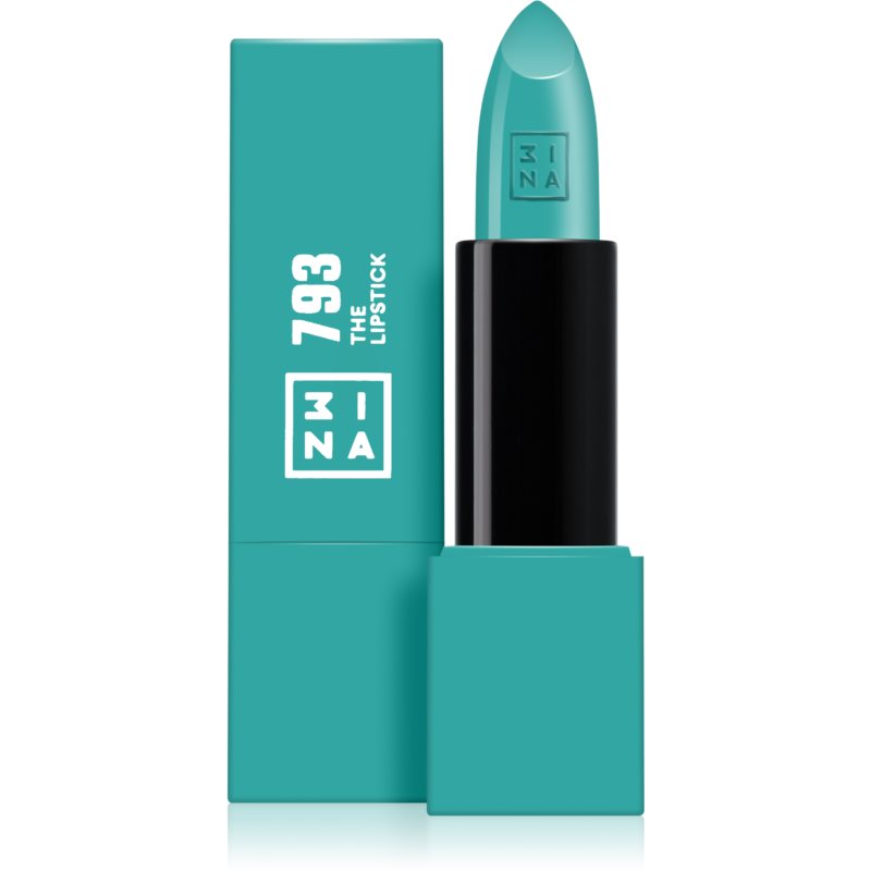3INA The Lipstick lipstick shade 793 Turquoise 4,5 g
