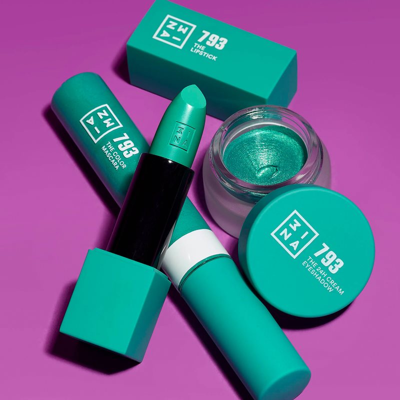 3INA The Lipstick Lipstick Shade 793 Turquoise 4,5 G