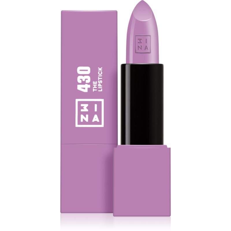 3INA The Lipstick rúzs árnyalat 430 Cold Purple 4,5 g