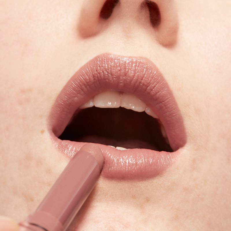 3INA The Color Lip Glow Moisturising Lipstick With Shine Shade 504 - Medium, Nude Taupe 1,6 G