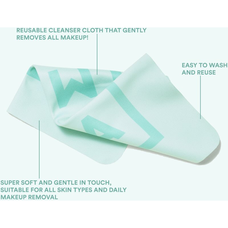 3INA Forever Cleansing Cloth Serviette Démaquillante En Microfibre 1 Pcs