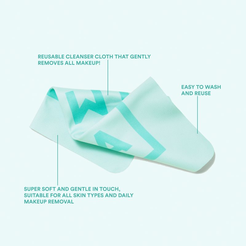 3INA Forever Cleansing Cloth Serviette Démaquillante En Microfibre 1 Pcs