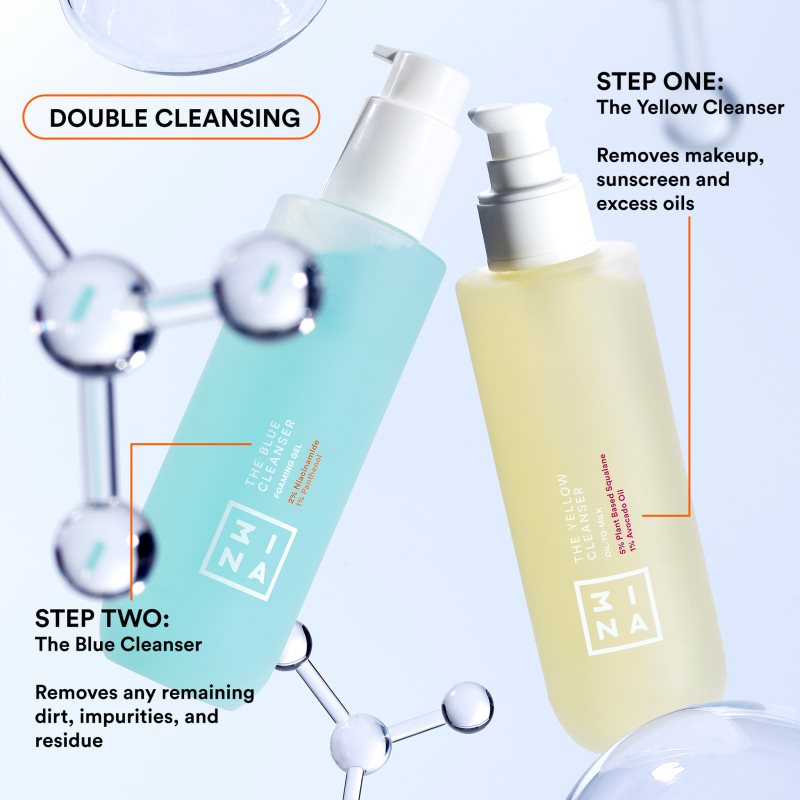 3INA Skincare The Yellow Oil Cleanser олійка для зняття макіяжу 195 мл