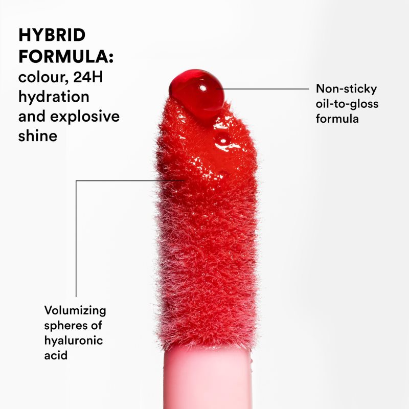 3INA The Color Lip Oil Huile Hydratante Lèvres Teinte 100 - Crystal Clear 4 Ml