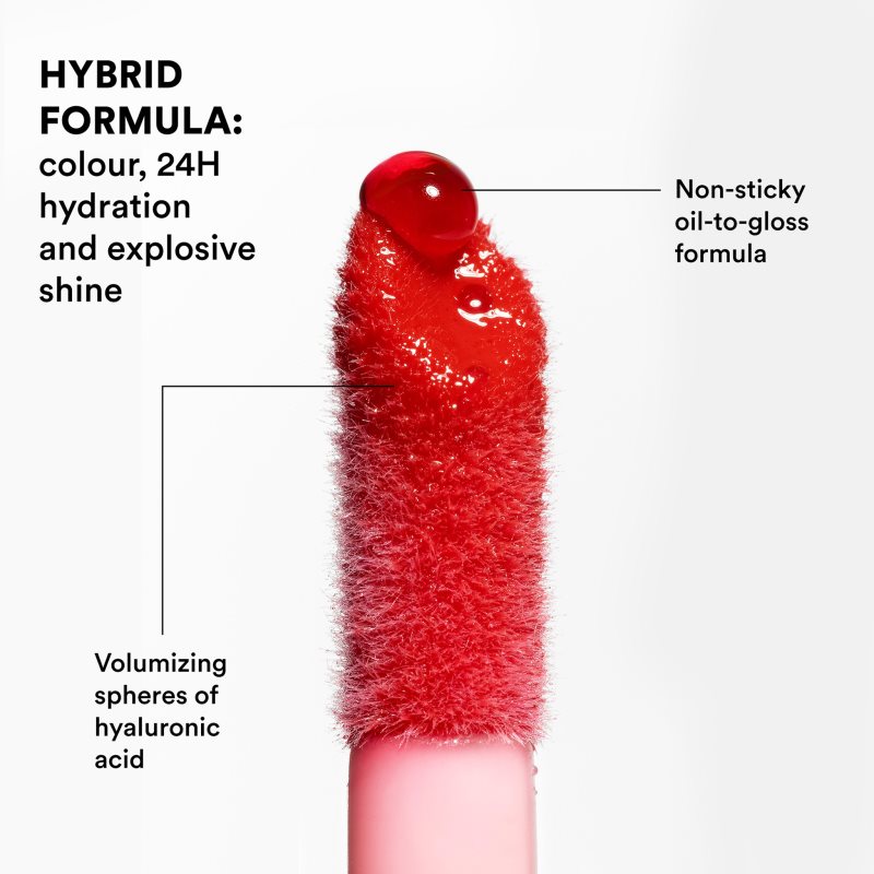 3INA The Color Lip Oil Huile Hydratante Lèvres Teinte 362 - Classic Soft Pink, Sheer 4 Ml