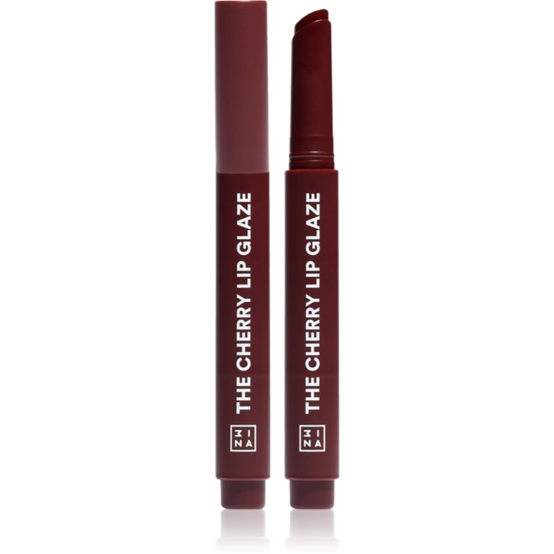 3INA The Cherry Lip Glaze lesk na rty s vinylovým efektem 2.5 g