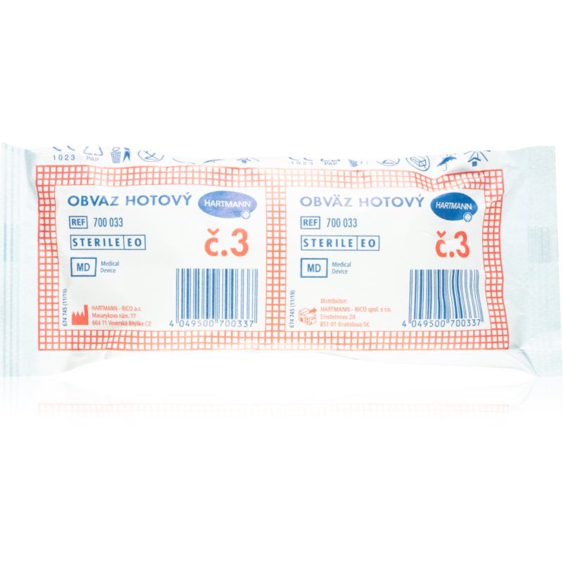 

3M Hydrophilic elastic sterile bandage 1 bandage and 2 pads медичний засіб бинти
